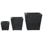 Conjunto de arriates 3 piezas jacinto de agua negro by vidaXL, Pots and planters - Ref: Foro24-45573, Price: 49,15 €, Discoun...