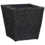 Conjunto de arriates 3 piezas jacinto de agua negro by vidaXL, Pots and planters - Ref: Foro24-45573, Price: 49,15 €, Discoun...