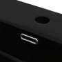 Lavabo con orificio para grifo cerámica 76x42,5x14,5 cm negro de vidaXL, Lavabos - Ref: Foro24-142743, Precio: 135,62 €, Desc...