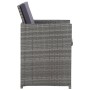 9-piece garden dining set and gray synthetic rattan cushions by vidaXL, Garden sets - Ref: Foro24-46377, Price: 599,76 €, Dis...