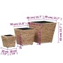 Set mit 3 Wasserhyazinthen-Blumenbeeten von vidaXL, Töpfe und Pflanzgefäße - Ref: Foro24-45571, Preis: 75,19 €, Rabatt: %