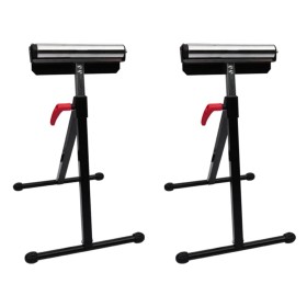 Satz verstellbarer Rollenstützen, 2 Einheiten von vidaXL, Gerüst - Ref: Foro24-140162, Preis: 70,43 €, Rabatt: %