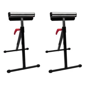 Set of adjustable roller supports 2 units by vidaXL, Scaffolding - Ref: Foro24-140162, Price: 96,73 €, Discount: %