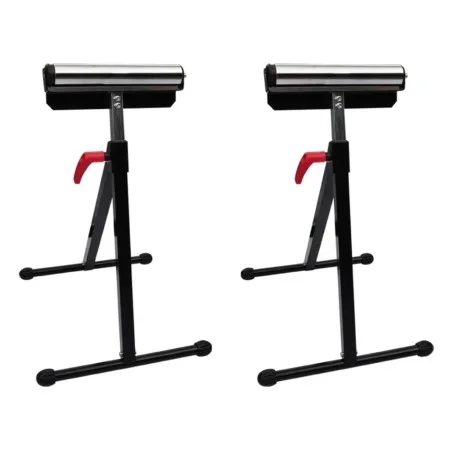 Set of adjustable roller supports 2 units by vidaXL, Scaffolding - Ref: Foro24-140162, Price: 96,73 €, Discount: %