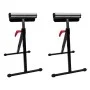 Set of adjustable roller supports 2 units by vidaXL, Scaffolding - Ref: Foro24-140162, Price: 96,73 €, Discount: %