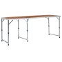 Klappbarer Campingtisch aus Aluminium 180x60 cm von vidaXL, Campingmöbel - Ref: Foro24-48174, Preis: 90,90 €, Rabatt: %