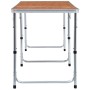 Klappbarer Campingtisch aus Aluminium 180x60 cm von vidaXL, Campingmöbel - Ref: Foro24-48174, Preis: 90,90 €, Rabatt: %
