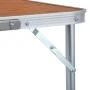 Mesa de camping plegable de aluminio 240x60 cm de vidaXL, Mobiliario de camping - Ref: Foro24-48176, Precio: 109,66 €, Descue...
