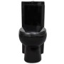 Black ceramic corner WC toilet by vidaXL, Bathrooms - Ref: Foro24-141134, Price: 303,60 €, Discount: %