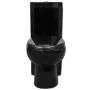 Eck-WC aus schwarzer Keramik von vidaXL, Badezimmer - Ref: Foro24-141134, Preis: 313,34 €, Rabatt: %