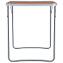 Klappbarer Campingtisch mit Metallstruktur 80x60 cm von vidaXL, Campingmöbel - Ref: Foro24-48170, Preis: 47,01 €, Rabatt: %