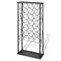 Metal wine rack for 28 bottles by vidaXL, Wine racks - Ref: Foro24-240942, Price: 61,88 €, Discount: %