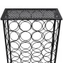 Metal wine rack for 28 bottles by vidaXL, Wine racks - Ref: Foro24-240942, Price: 61,88 €, Discount: %