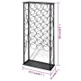 Weinregal aus Metall für 28 Flaschen von vidaXL, Weinregale - Ref: Foro24-240942, Preis: 62,34 €, Rabatt: %