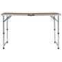 Klappbarer Campingtisch aus Aluminium 120x60 cm von vidaXL, Campingmöbel - Ref: Foro24-48172, Preis: 56,10 €, Rabatt: %