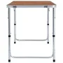 Klappbarer Campingtisch aus Aluminium 120x60 cm von vidaXL, Campingmöbel - Ref: Foro24-48172, Preis: 54,95 €, Rabatt: %