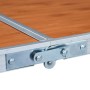 Klappbarer Campingtisch aus Aluminium 120x60 cm von vidaXL, Campingmöbel - Ref: Foro24-48172, Preis: 56,10 €, Rabatt: %