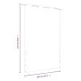 Balkonmarkise aus rotem Oxford-Stoff, 140 x 240 cm von vidaXL, Sonnenschirme - Ref: Foro24-148546, Preis: 33,83 €, Rabatt: %