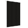 Toldo pantalla para balcón de tela oxford negro 140x240 cm