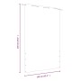 Toldo pantalla para balcón de tela oxford negro 140x240 cm de vidaXL, Sombrillas - Ref: Foro24-148556, Precio: 26,04 €, Descu...