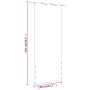 Toldo para balcón de tela oxford azul 120x240 cm de vidaXL, Sombrillas - Ref: Foro24-148535, Precio: 29,94 €, Descuento: %