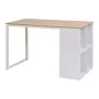 Schreibtisch 120x60x75 cm in Eiche und Weiß von vidaXL, Schreibtische - Ref: Foro24-245720, Preis: 149,89 €, Rabatt: %