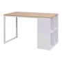 Schreibtisch 120x60x75 cm in Eiche und Weiß von vidaXL, Schreibtische - Ref: Foro24-245720, Preis: 166,69 €, Rabatt: %