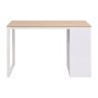 Escritorio 120x60x75 cm color roble y blanco de vidaXL, Escritorios - Ref: Foro24-245720, Precio: 167,50 €, Descuento: %