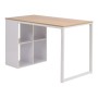 Schreibtisch 120x60x75 cm in Eiche und Weiß von vidaXL, Schreibtische - Ref: Foro24-245720, Preis: 166,69 €, Rabatt: %