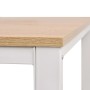 Schreibtisch 120x60x75 cm in Eiche und Weiß von vidaXL, Schreibtische - Ref: Foro24-245720, Preis: 166,69 €, Rabatt: %