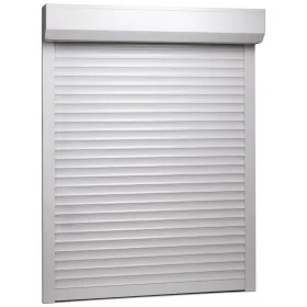 Weißes Aluminiumrollo 130x140 cm von vidaXL, Fensterläden - Ref: Foro24-144973, Preis: 252,55 €, Rabatt: %