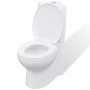 Inodoro WC de esquina cerámica blanco de vidaXL, Baños - Ref: Foro24-141133, Precio: 232,86 €, Descuento: %