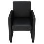 Sillas de comedor 6 unidades cuero sintético negro de vidaXL, Sillas de comedor - Ref: Foro24-160184, Precio: 898,49 €, Descu...