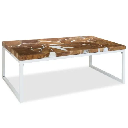 Teak resin coffee table 110x60x40 cm by vidaXL, Coffee table - Ref: Foro24-244553, Price: 143,84 €, Discount: %