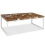 Teak resin coffee table 110x60x40 cm by vidaXL, Coffee table - Ref: Foro24-244553, Price: 143,84 €, Discount: %