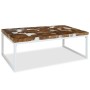 Teak resin coffee table 110x60x40 cm by vidaXL, Coffee table - Ref: Foro24-244553, Price: 145,05 €, Discount: %