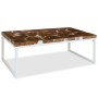 Mesa de centro de resina de teca 110x60x40 cm de vidaXL, Mesas de centro - Ref: Foro24-244553, Precio: 145,05 €