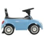 Coche correpasillos Fiat 500 azul de vidaXL, Vehículos a pedales o para empujar - Ref: Foro24-80216, Precio: 64,44 €, Descuen...