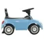 Fiat 500 blue ride-on car by vidaXL, Pedal or push vehicles - Ref: Foro24-80216, Price: 66,82 €, Discount: %