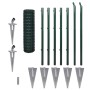 Green steel euro fence set 10x1 m by vidaXL, fence panels - Ref: Foro24-140557, Price: 164,45 €, Discount: %