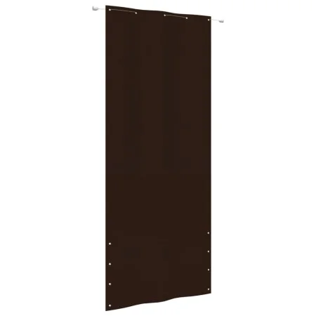 Toldo pantalla para balcón tela oxford marrón 100x240 cm de vidaXL, Sombrillas - Ref: Foro24-148559, Precio: 30,18 €, Descuen...