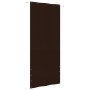 Balkonmarkise aus braunem Oxford-Stoff, 100 x 240 cm von vidaXL, Sonnenschirme - Ref: Foro24-148559, Preis: 28,10 €, Rabatt: %