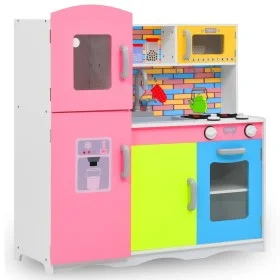 Multicolor MDF toy kitchen 80x30x85 cm by vidaXL, kitchen and food toys - Ref: Foro24-80255, Price: 107,07 €, Discount: %