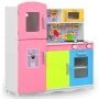 Mehrfarbige MDF-Spielzeugküche 80x30x85 cm von vidaXL, Küchen- und Lebensmittelspielzeug - Ref: Foro24-80255, Preis: 106,98 €...