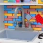 Mehrfarbige MDF-Spielzeugküche 80x30x85 cm von vidaXL, Küchen- und Lebensmittelspielzeug - Ref: Foro24-80255, Preis: 106,98 €...