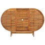 Folding garden table solid acacia wood 160x85x75 cm by vidaXL, Garden tables - Ref: Foro24-313324, Price: 131,93 €, Discount: %