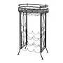 Metal wine rack with glass holders for 9 bottles by vidaXL, Wine racks - Ref: Foro24-240940, Price: 58,69 €, Discount: %