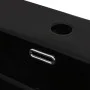 Lavabo con orificio para grifo cerámica negro 51,5x38,5x15 cm de vidaXL, Lavabos - Ref: Foro24-142741, Precio: 94,57 €, Descu...