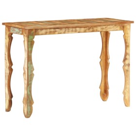 Mesa consola de madera maciza reciclada 110x40x76 cm