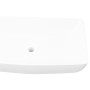 Luxurious rectangular white ceramic washbasin 71x39 cm by vidaXL, Sinks - Ref: Foro24-140691, Price: 108,85 €, Discount: %